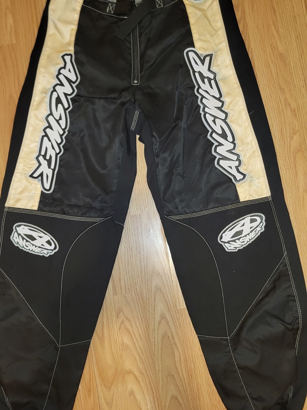 Answer Racing Team 2 Motocross Pants - Black & Gold (Size 32)
